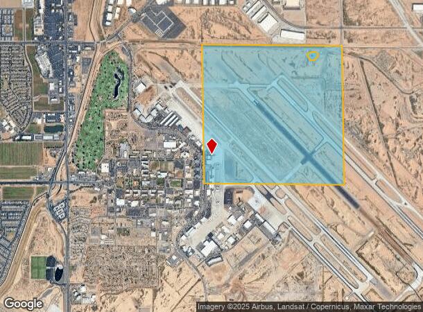  5865 S Sossaman Rd, Mesa, AZ Parcel Map