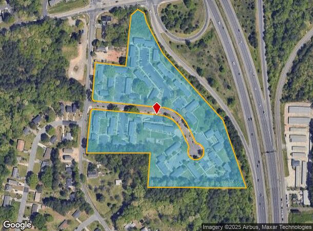  1237 Naples Pl, Durham, NC Parcel Map