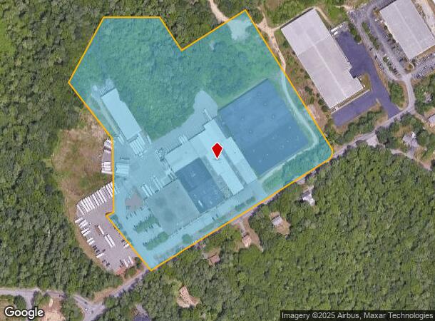 306 E Main St, Norton, MA Parcel Map