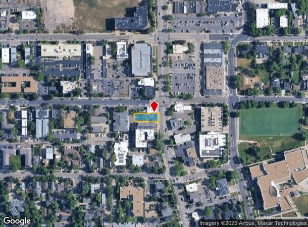 2525 Broadway St, Boulder, CO Parcel Map