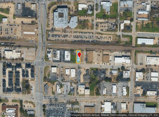 601 W Main St, Arlington, TX Parcel Map