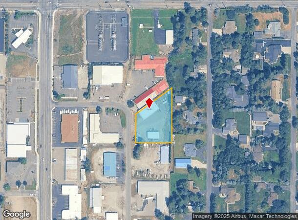 7808 N Aqua Cir, Dalton Gardens, ID Parcel Map