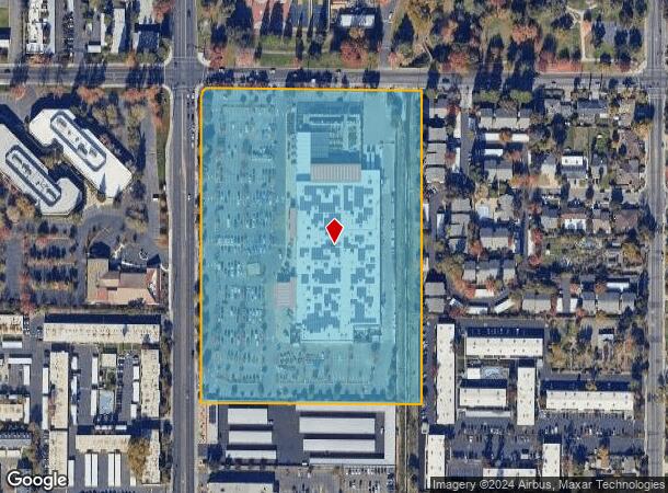  2000 Howe Ave, Sacramento, CA Parcel Map