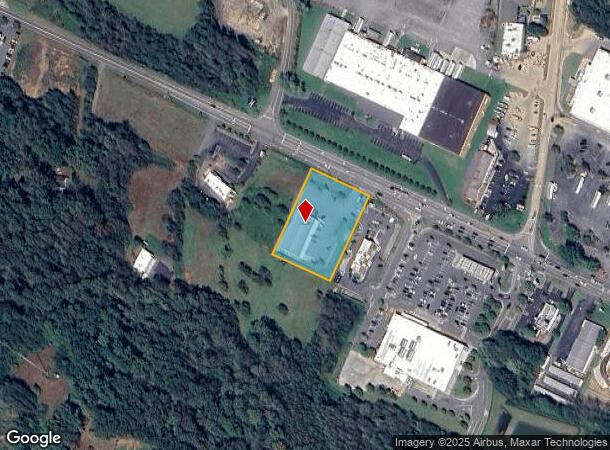 1025 N Green St, Morganton, NC Parcel Map