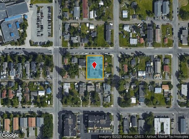  326 E 10Th Ave, Anchorage, AK Parcel Map