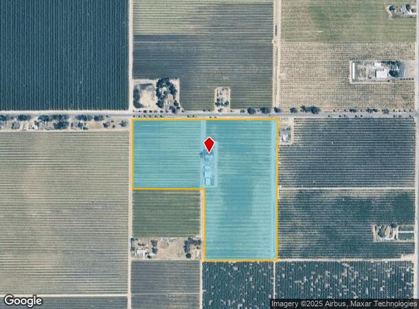 10365 W Kearney Blvd, Fresno, CA Parcel Map