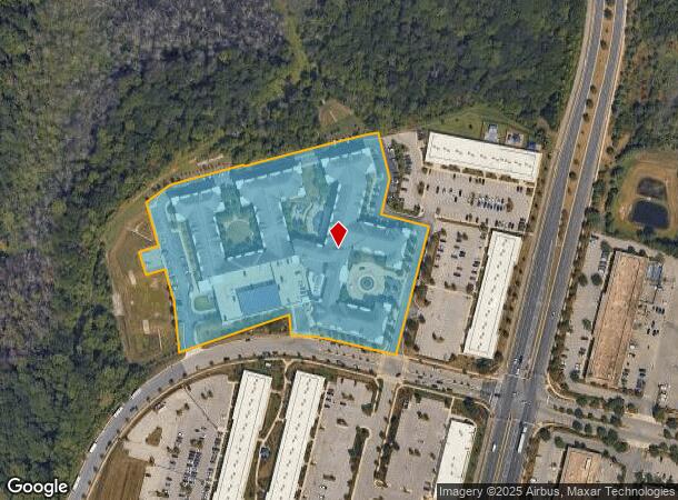 11550 Crossroads Cir, Middle River, MD Parcel Map