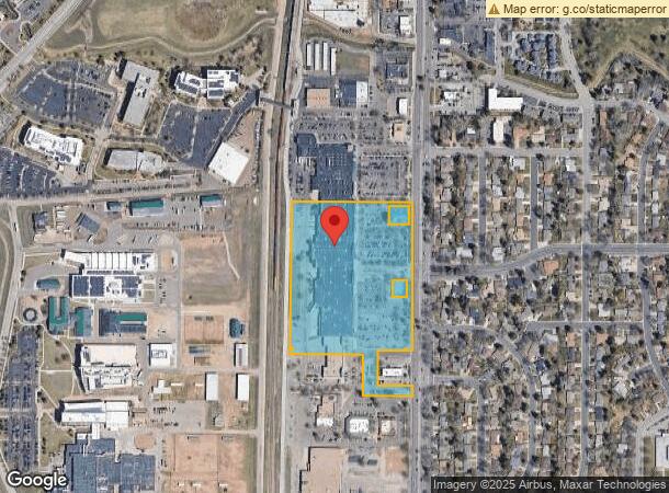  2211 S College Ave, Fort Collins, CO Parcel Map