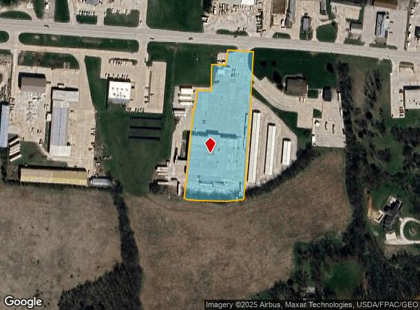 1000 W Washington St, Mount Pleasant, IA Parcel Map