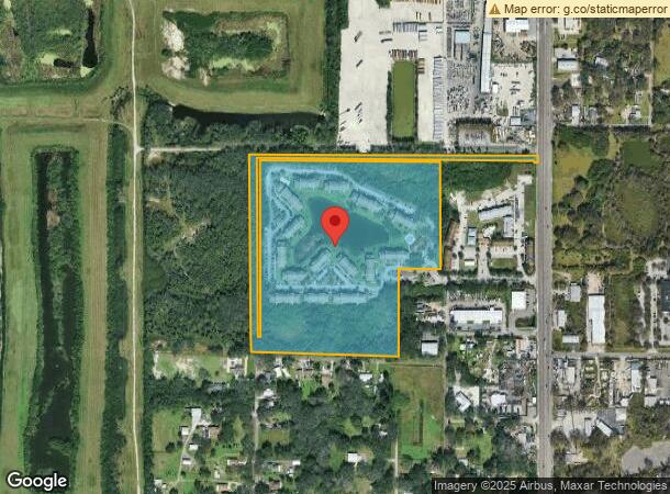  4821 Bristol Bay Way, Tampa, FL Parcel Map