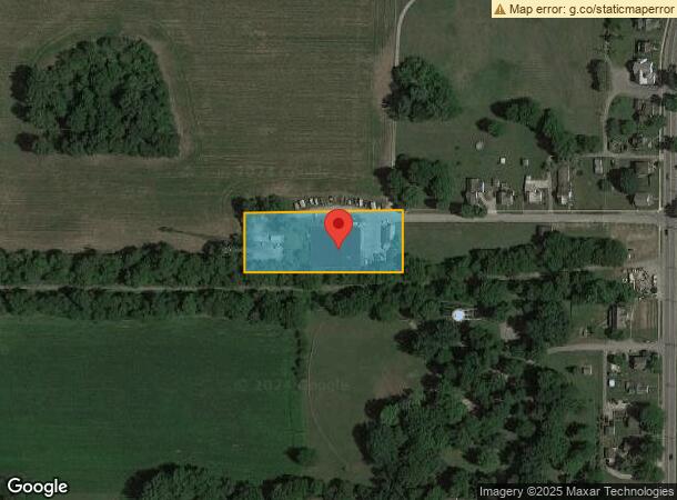  201 W Orange St, Wolcottville, IN Parcel Map