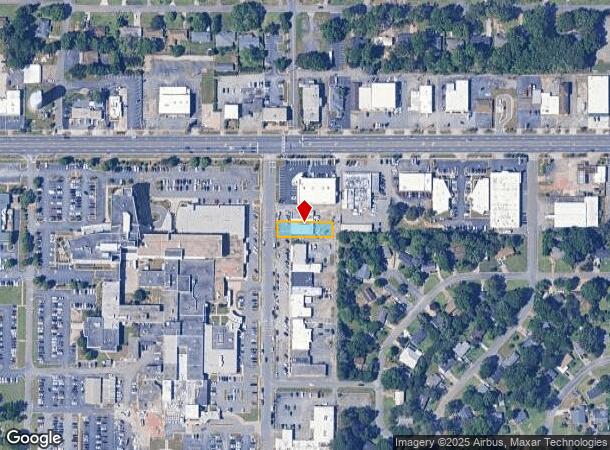  102 Hospital Dr, Warner Robins, GA Parcel Map