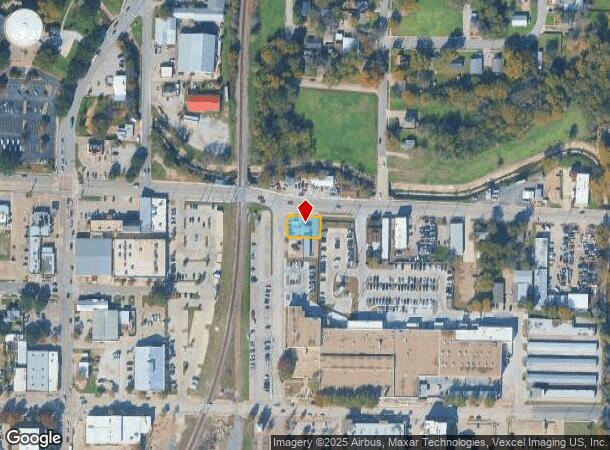 602 E Mckinney St, Denton, TX Parcel Map