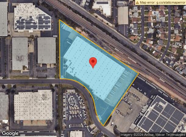  15005 Northam St, La Mirada, CA Parcel Map