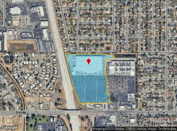  6225 Colony St, Bakersfield, CA Parcel Map