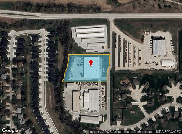  12240 N 153Rd Cir, Bennington, NE Parcel Map