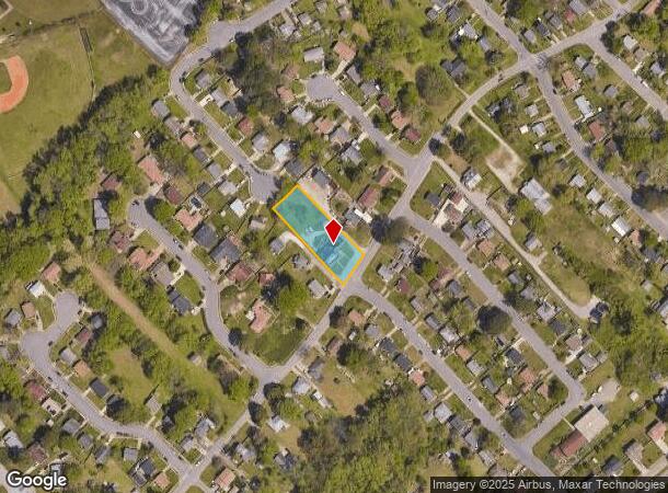  1253 Old Buckroe Rd, Hampton, VA Parcel Map