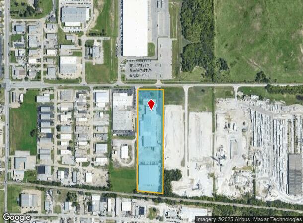 1221 E Houston St, Broken Arrow, OK Parcel Map