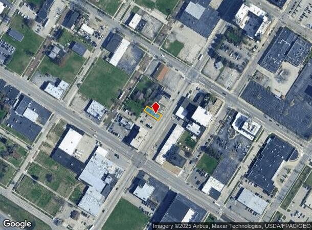 121 17Th St, Toledo, OH Parcel Map