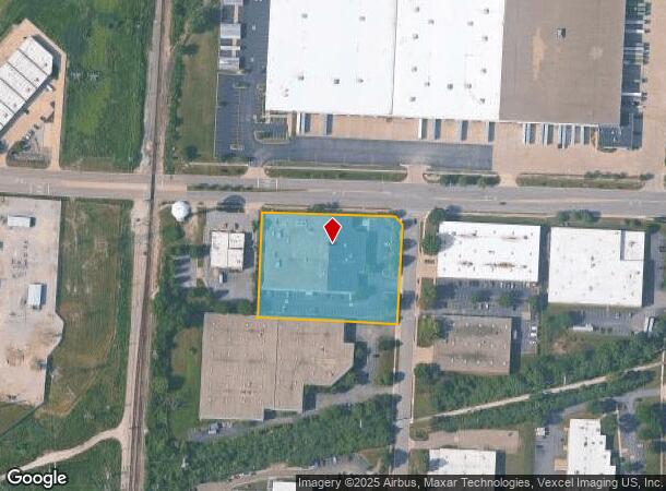 1674 Frontenac Rd, Naperville, IL Parcel Map