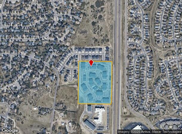4441 Asher Hts, Colorado Springs, CO Parcel Map
