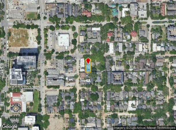  815 Hawthorne St, Houston, TX Parcel Map