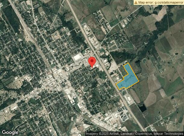  1308/1400 Creechville Rd, Ennis, TX Parcel Map