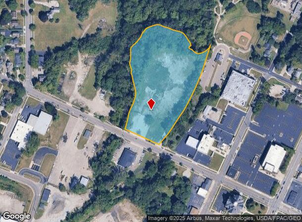 240 W Maple Ave, Adrian, MI Parcel Map