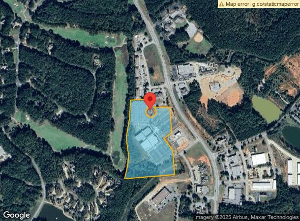  1101 Village Park Dr, Greensboro, GA Parcel Map