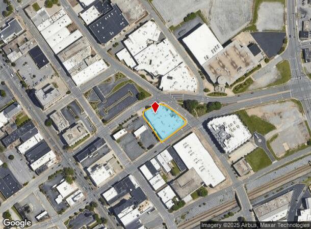 121 N Hamilton St, High Point, NC Parcel Map