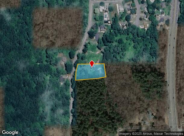  23 Old Norwich Rd, Quaker Hill, CT Parcel Map