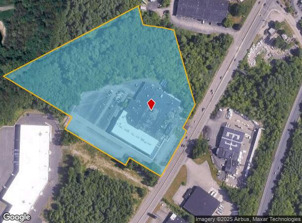  1075 General Edwards Hwy, Sharon, MA Parcel Map