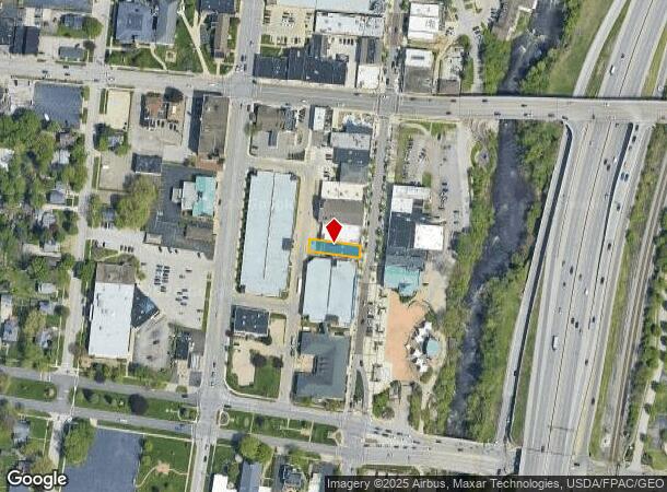  2100 Front St, Cuyahoga Falls, OH Parcel Map