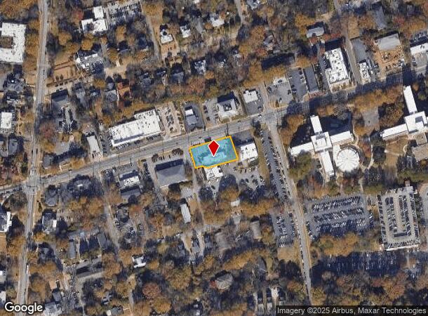  697 Baxter St, Athens, GA Parcel Map