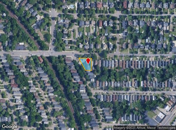 1659 Amherst St, Buffalo, NY Parcel Map
