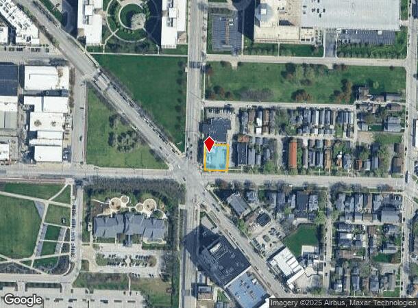  502 Fletcher Ave, Indianapolis, IN Parcel Map