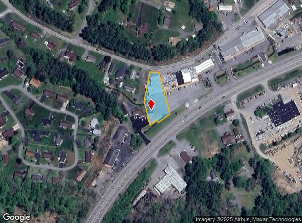  1281 Robert C Byrd Dr, Crab Orchard, WV Parcel Map