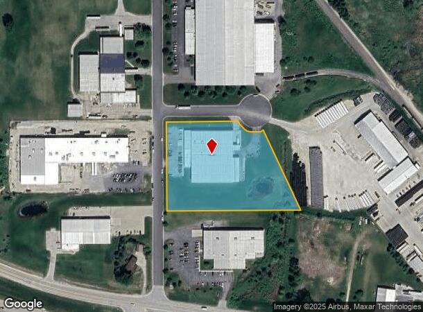  201 Industrial Dr, Horicon, WI Parcel Map