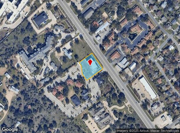  3626 Williams Dr, Georgetown, TX Parcel Map