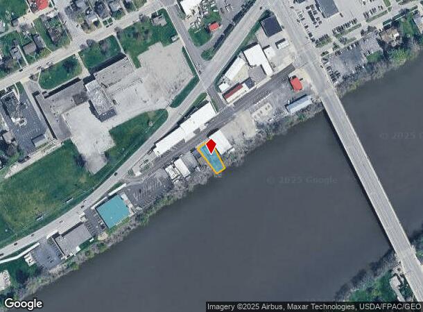  211 W Front St, Napoleon, OH Parcel Map