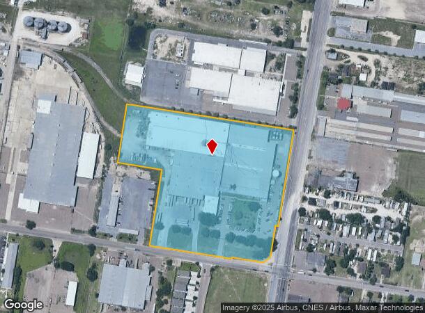  1501 N Closner Blvd, Edinburg, TX Parcel Map