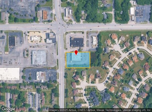  13825 S Pulaski Ave, Hazel Crest, IL Parcel Map