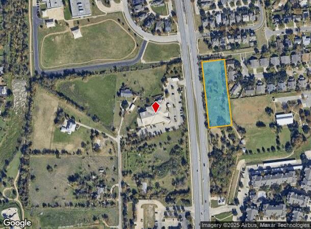  1251 S A W Grimes Blvd, Round Rock, TX Parcel Map