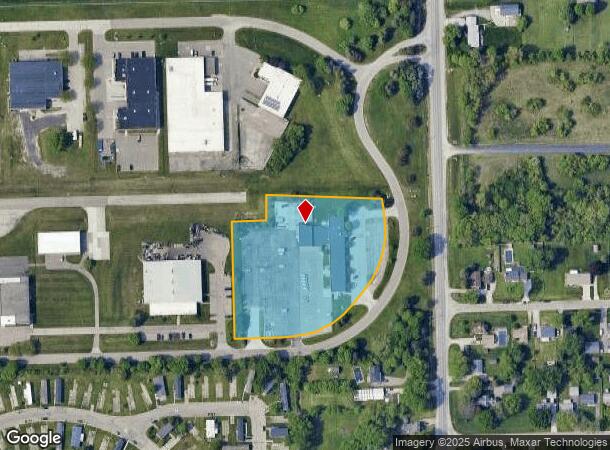  3008 Airpark Dr S, Flint, MI Parcel Map