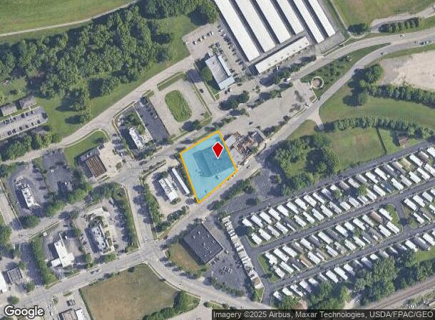  881 E Dixie Dr, Dayton, OH Parcel Map