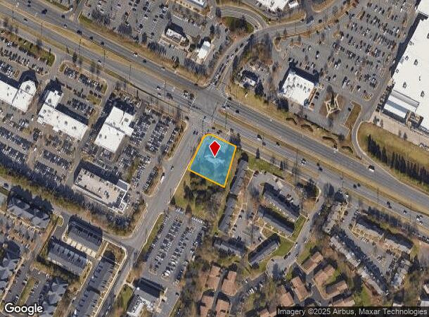 13821 Route 50 Hwy, Chantilly, VA Parcel Map