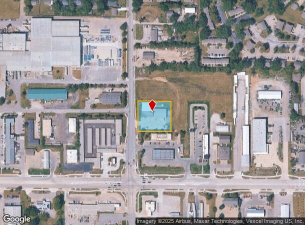 2204 Haskell Ave, Lawrence, KS Parcel Map