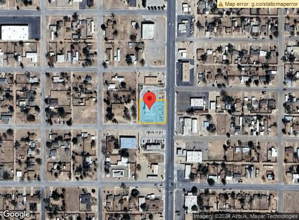  812 College Ave, Levelland, TX Parcel Map