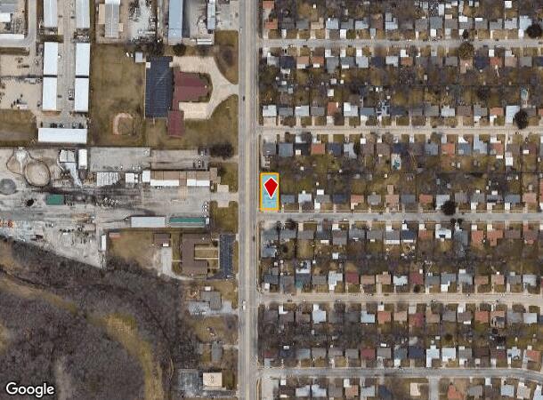 1601 Tyson St, Blue Mound, TX Parcel Map