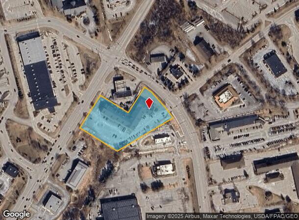  750 Hogan Rd, Bangor, ME Parcel Map